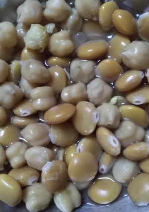 صورة لوصفة ترمس وحمص 😍