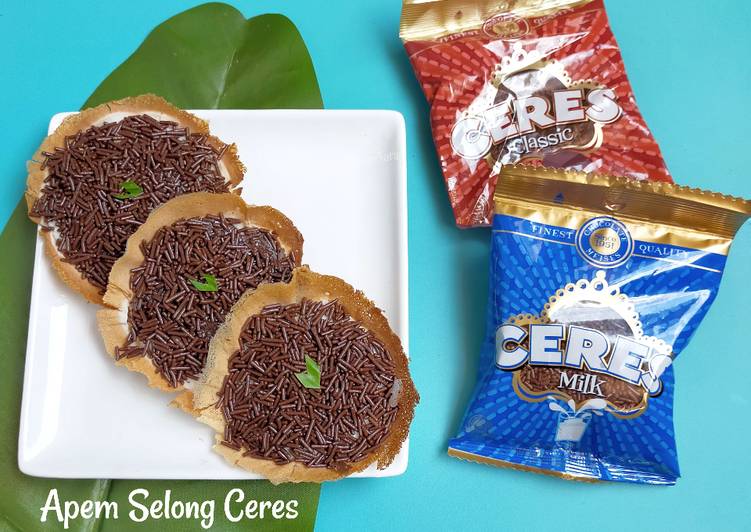 Resep Apem Selong Topping Ceres, Lezat Sekali