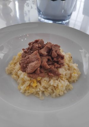 Foto resep Butter Rice with Beef