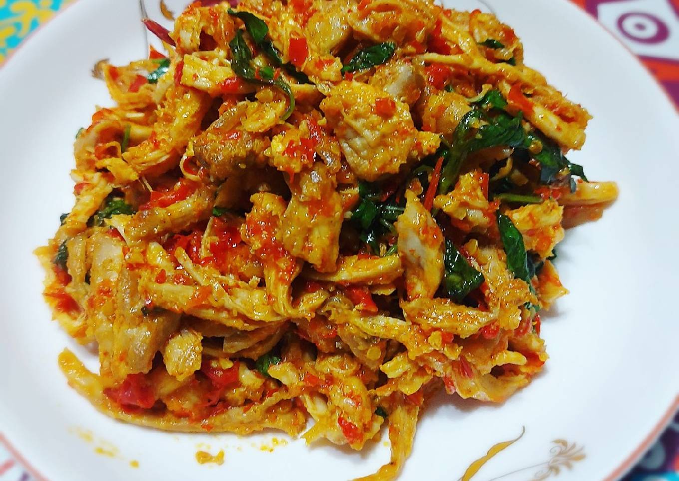 Ayam suwir kemanggi