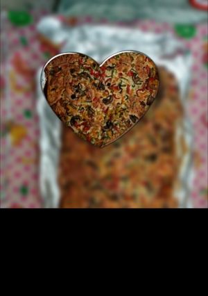 عکسی از دستور 🍕 پیتزای تن ماهی 🍕