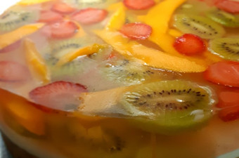 Resep Puding Buah 3 Lapis Enak Terbaru