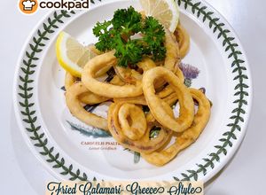 Gambar 👩‍🍳Fried Calamari- Greece Style🇬🇷