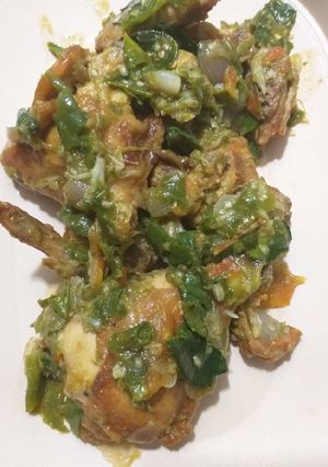 Foto resep Ayam sambal ijo