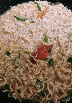 Foto resep Indomi rebus☺️