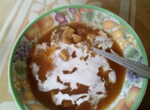 Foto resep Bubur talas bogor