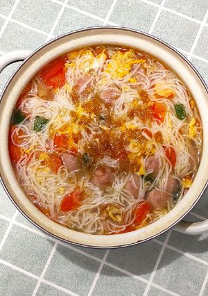 Foto resep 3. Sup Misoa Sosis Wortel