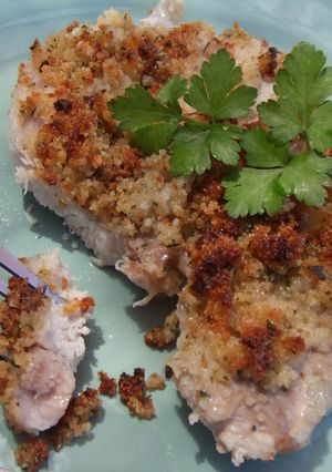 Foto principal de Solomillo de cerdo al horno con crujiente de cereales