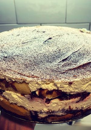 Epres tiramisu 🍰🍓 recept fotója