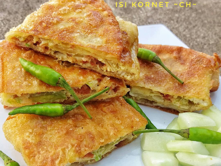 Bagaimana Membuat Martabak Telur Kornet yang Lezat Sekali