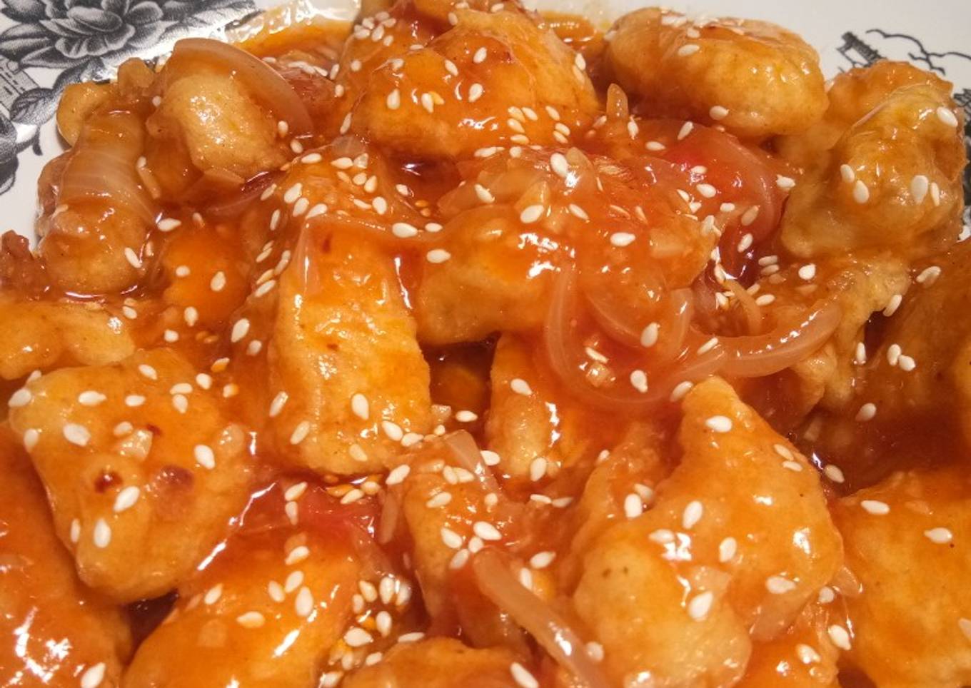 42. Ayam Asam Manis