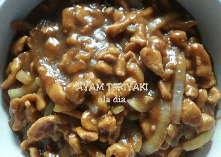 Ayam Teriyaki ala dia ????