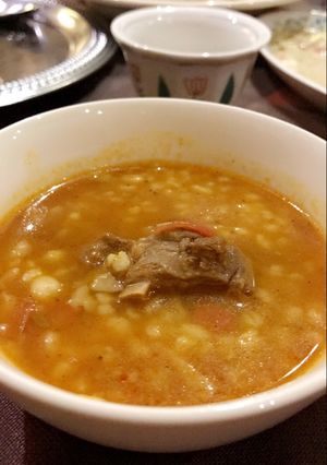 صورة لوصفة شوربة حب ام سعيد💕🍲