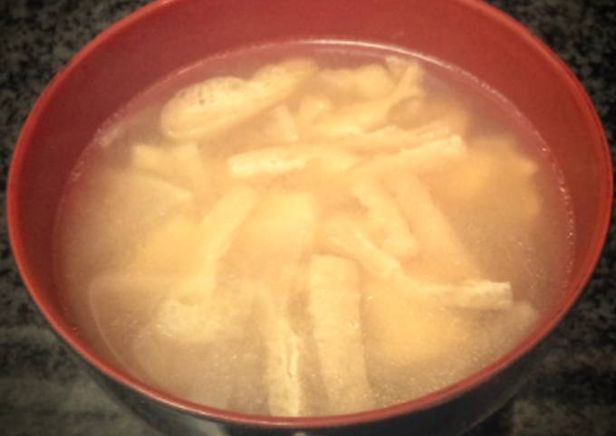 Recipe of Favorite Miso soup