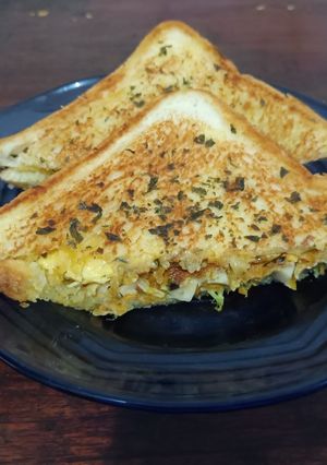 Foto resep MPASI 1y+ Bread Vegetable Cheese