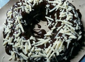 Foto resep Steamed Chocolate Cake (Takaran Sendok, No Mixer)