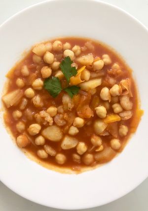 Foto principal de Garbanzos a la marinera