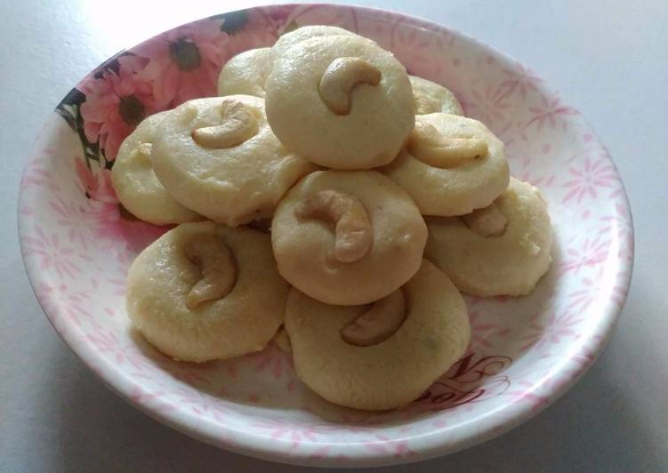 Milk powder peda