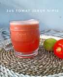 Jus Tomat Jeruk Nipis