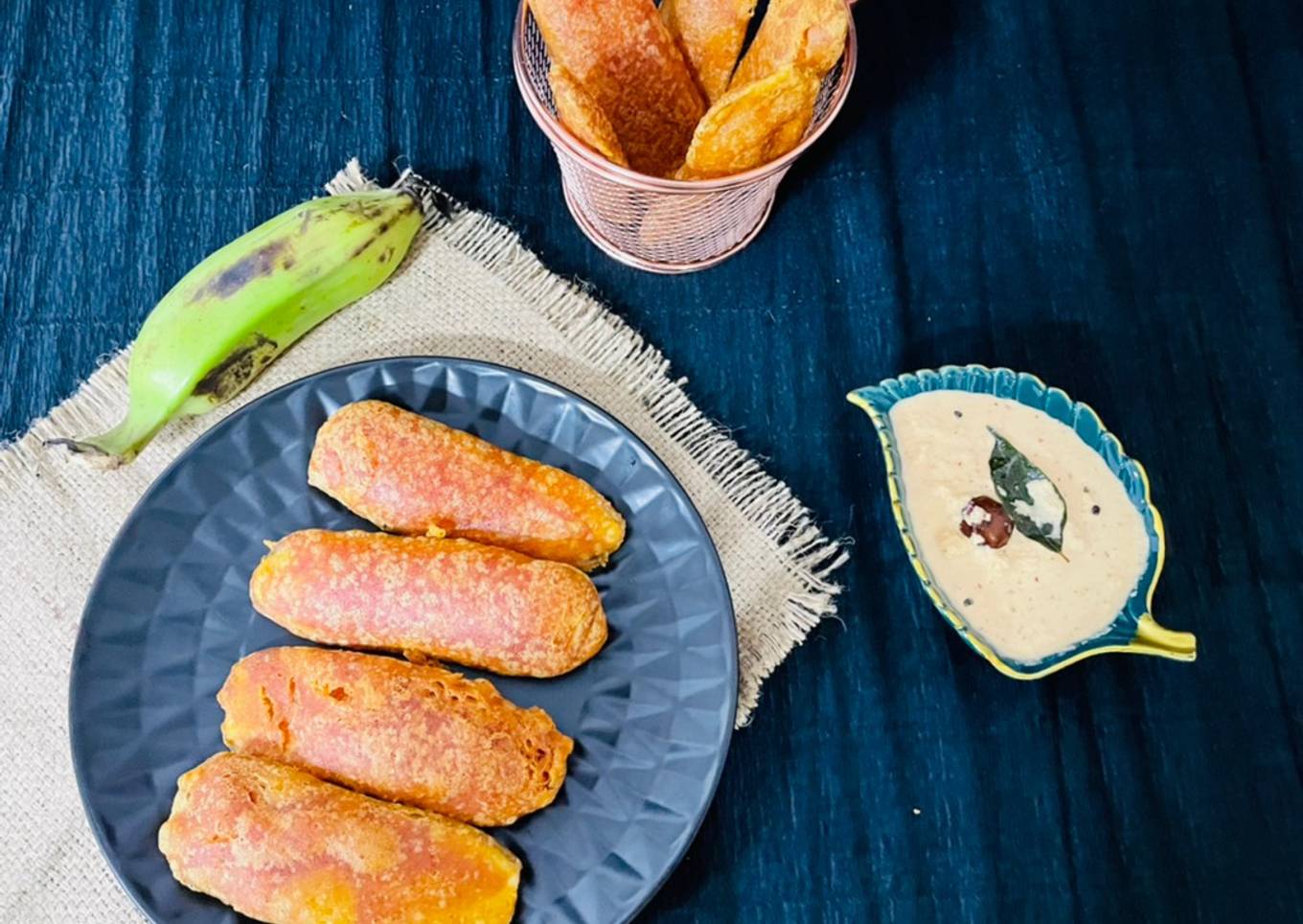 Raw Banana Bajji / Fritters
