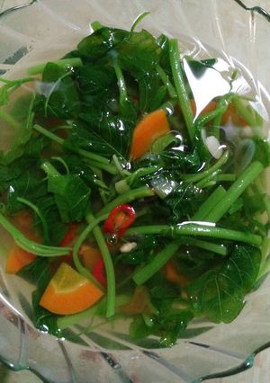 Foto resep Sayur bening bayam