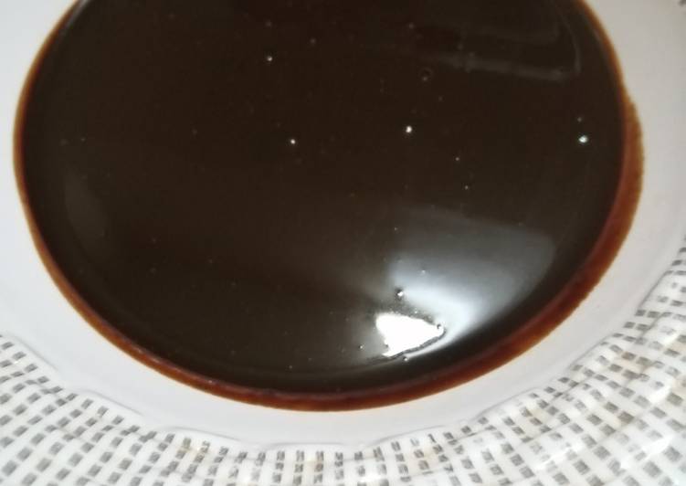 Recipe of Quick Easy chocolate sauce with cooking choclate