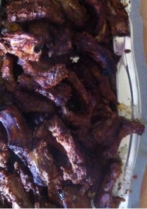 Une photo de Ribs de porc caramélisés à la plancha