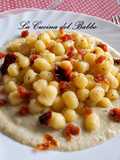Gnocchi con Crema di Melanzana e Bottarga