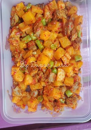 Foto resep Sambal Goreng Kentang Ati Buncis