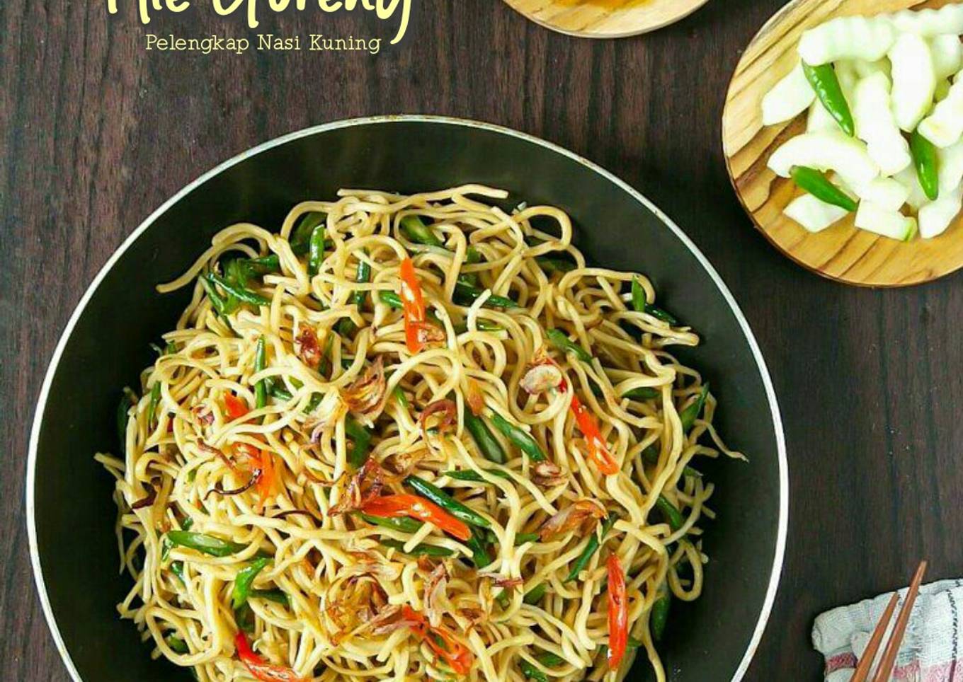Mie Goreng Pelengkap Nasi Kuning Samarinda