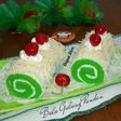 Bolu Gulung Pandan Kukus
