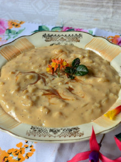 Una foto de Arroz con leche con dulce de leche🤓