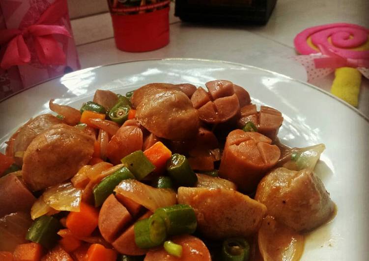 Resep Barbeque Tuna Vegetable Anti Gagal