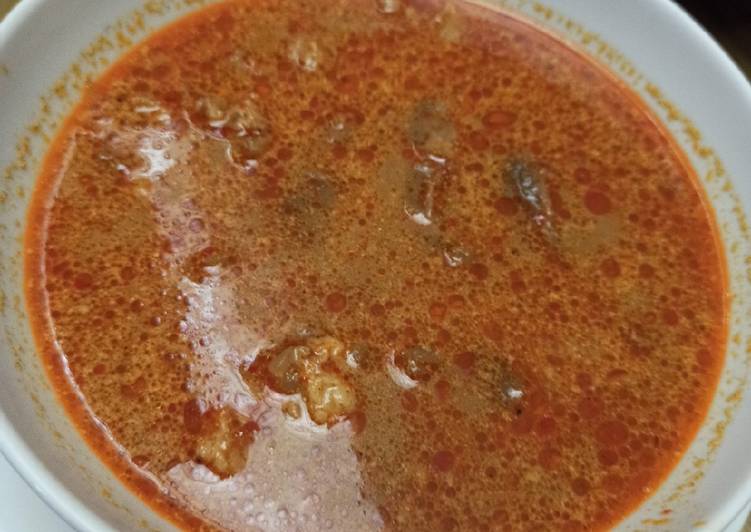 Bagaimana Membuat Gulai daging sengkel yang Menggugah Selera