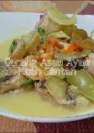 Foto resep 36. Garang Asem Ayam Kuah Santan