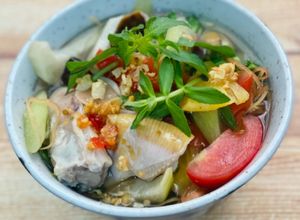 Hình của món Canh Chua Cá Đuối.
