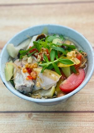 Hình của món Canh Chua Cá Đuối.