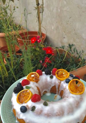 صورة لوصفة كيكة الليمون 🍋💛💛