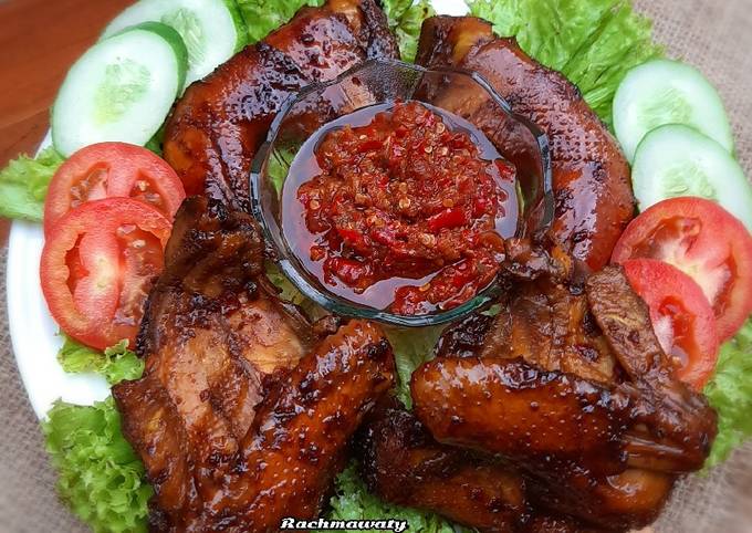 Ternyata Ini Cara Membuat 116.Ayam Bakar Wong Solo Ala Chef Supri Yang Sempurna