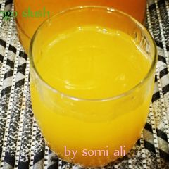 A picture of Mango slush.