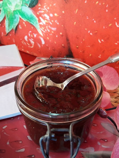 Una foto de Mermelada de fresa