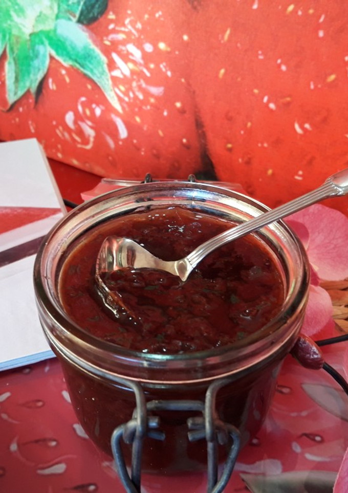 Una foto de Mermelada de fresa