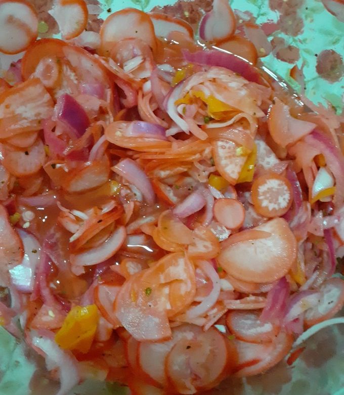 Una foto de Rabanitos encurtidos