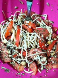 Una foto de Ensalada de fideos