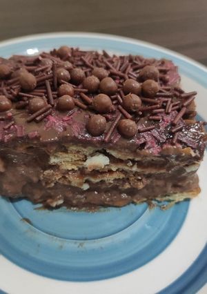 Una foto de Marquesa de chocolate