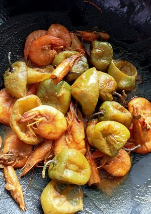 Foto resep Tumis udang cabe gendot
