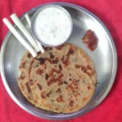 Jowar Aloo Paratha A picture of Jowar Aloo Paratha.