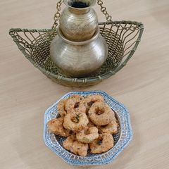 A picture of Vishu special vada.