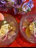 Water Chestnut, Lotus Seed, and Coconut Sweet Soup (Chè Củ Năng Sen Dừa)