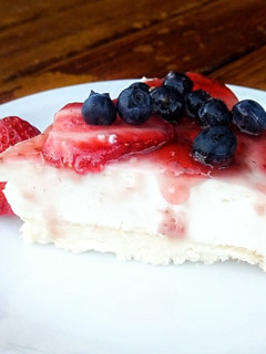 Una foto de Cheesecake sin horno súper suave